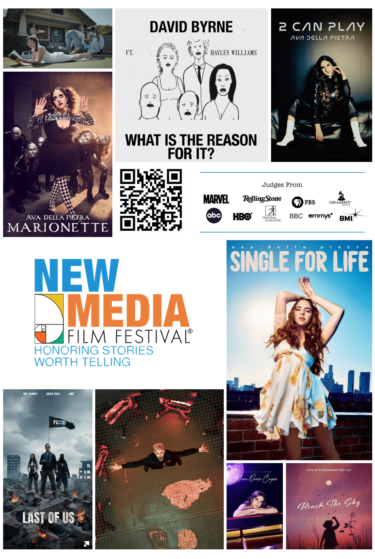 Music poster for PR Music poster