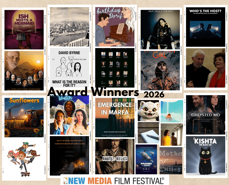 New Media Film Festival® Reveals 2026 Award Recipients, Honoring Outstanding Achievement in Film, Art, and Emerging Media